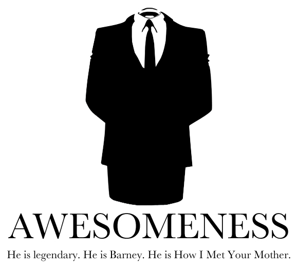 Anonymous Meets HIMYM – Suit Up!